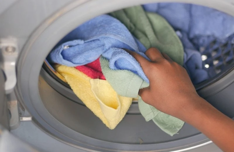 Waschmaschine und Trockner